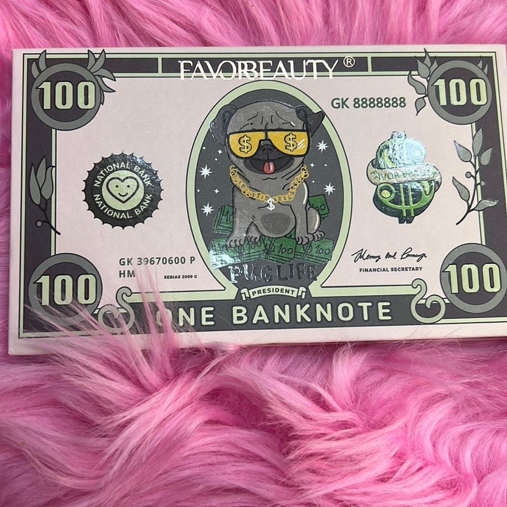 $100 dog favorbeauty 18 eyeshadow palette